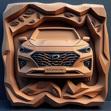 3D модель Hyundai Creta (STL)